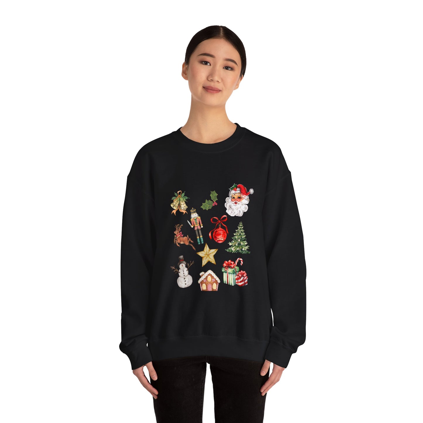 Vintage Christmas Icons Sweatshirt