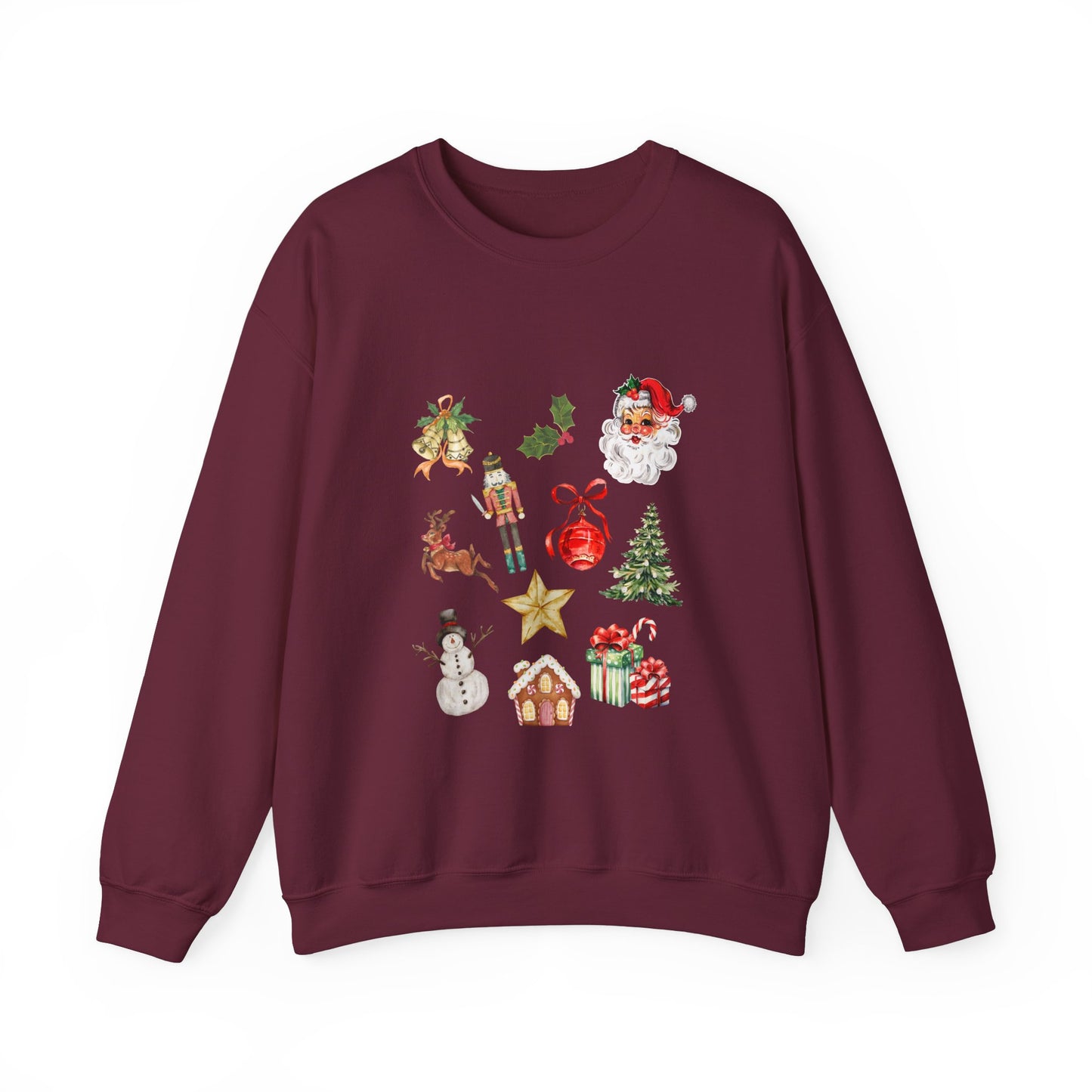Vintage Christmas Icons Sweatshirt