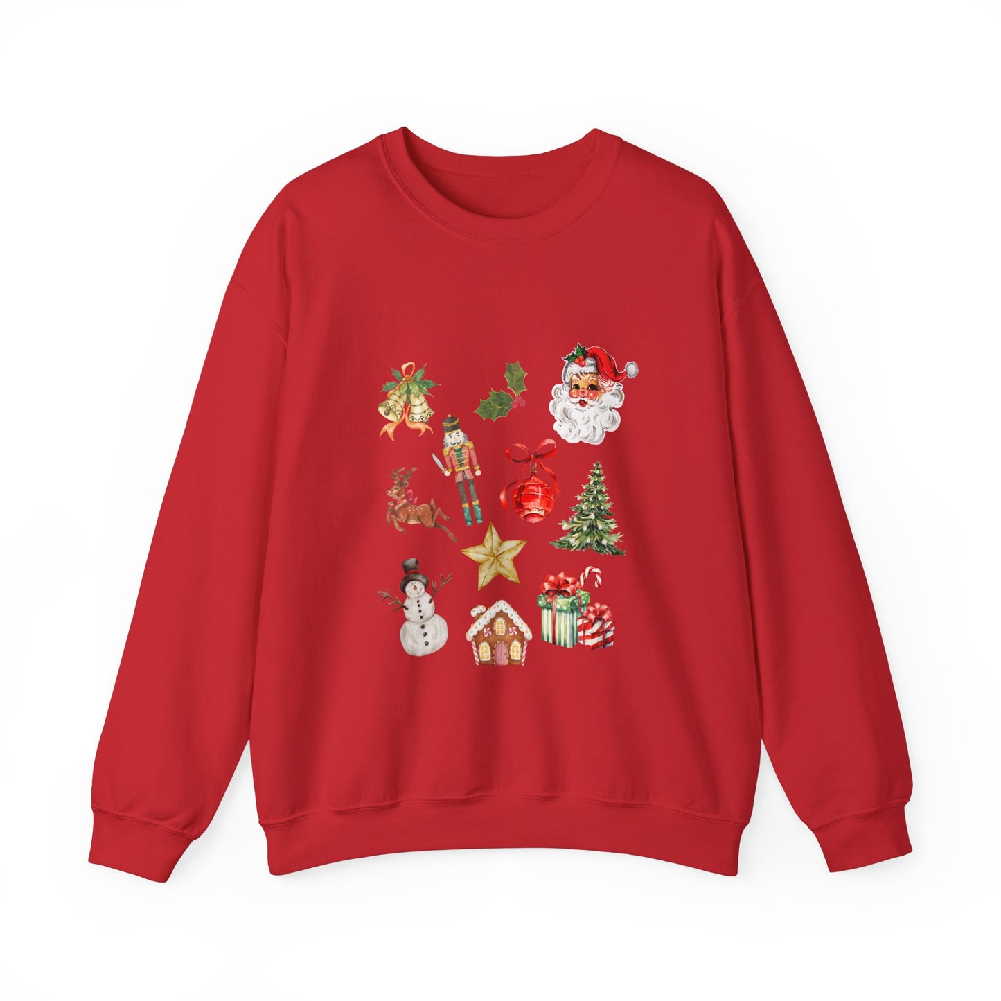 Vintage Christmas Icons Sweatshirt