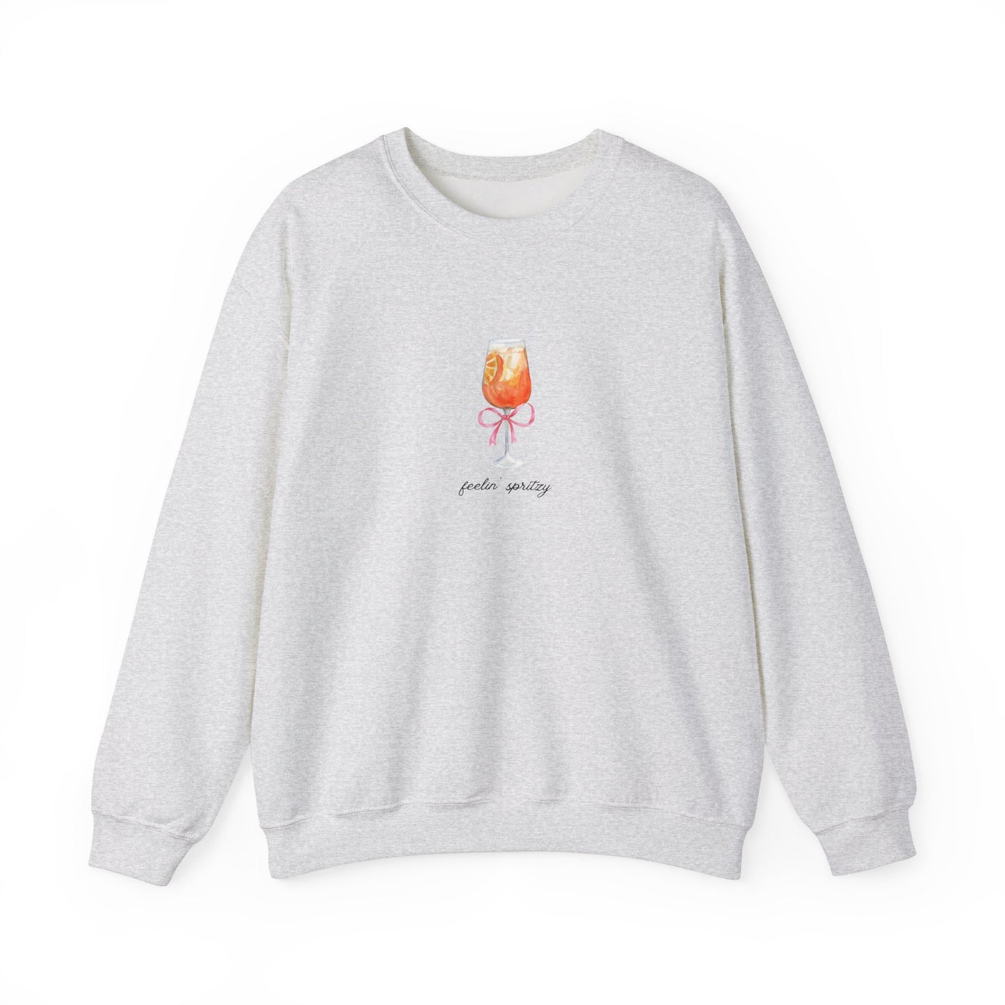 "Feelin' Spritzy" Aperol Spritz Sweatshirt, Cocktail Lover Gift