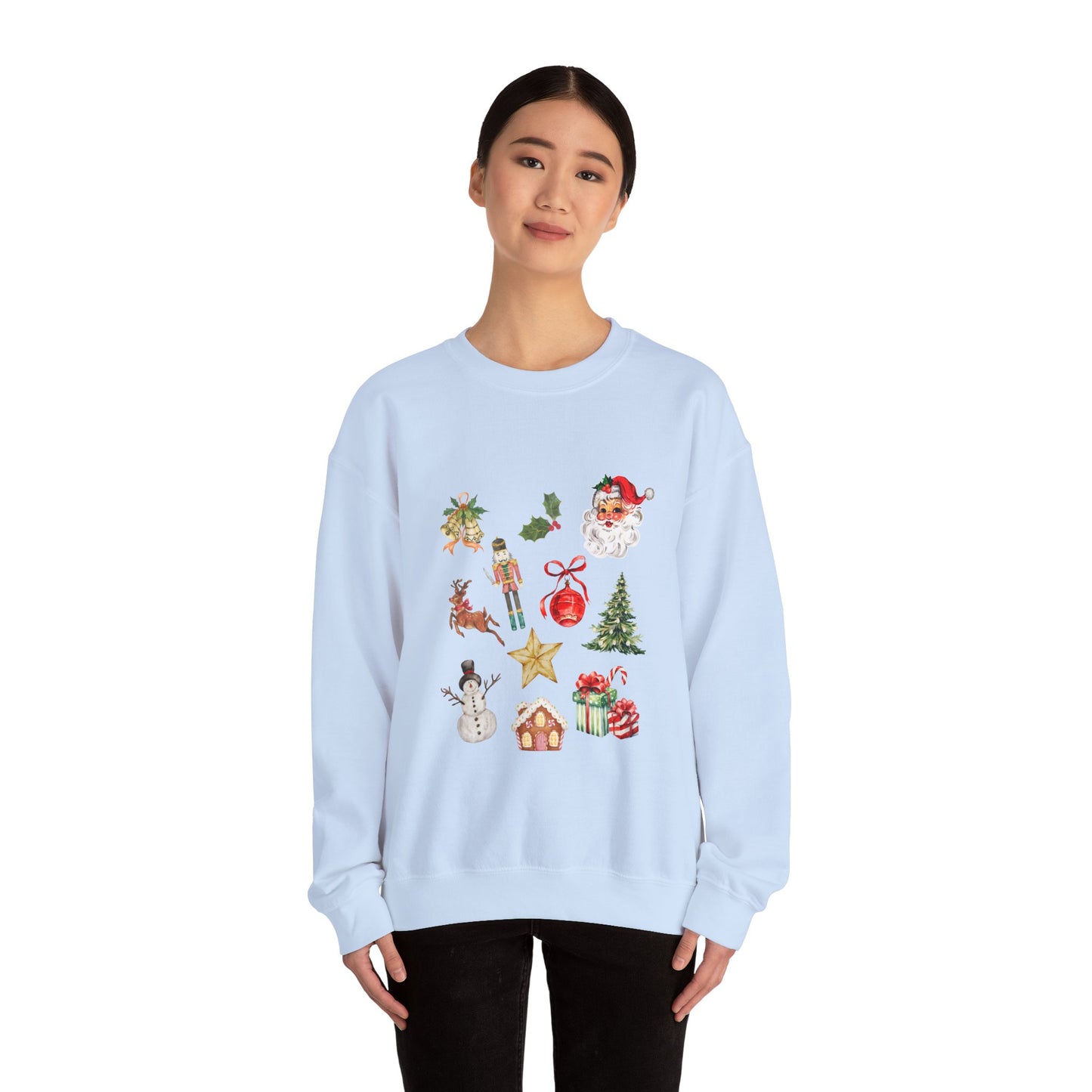 Vintage Christmas Icons Sweatshirt