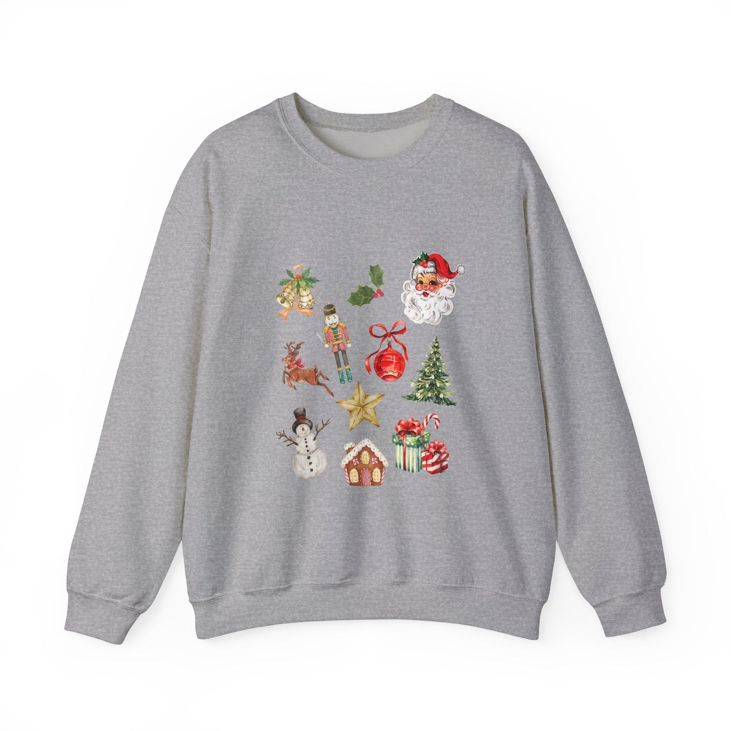 Vintage Christmas Icons Sweatshirt