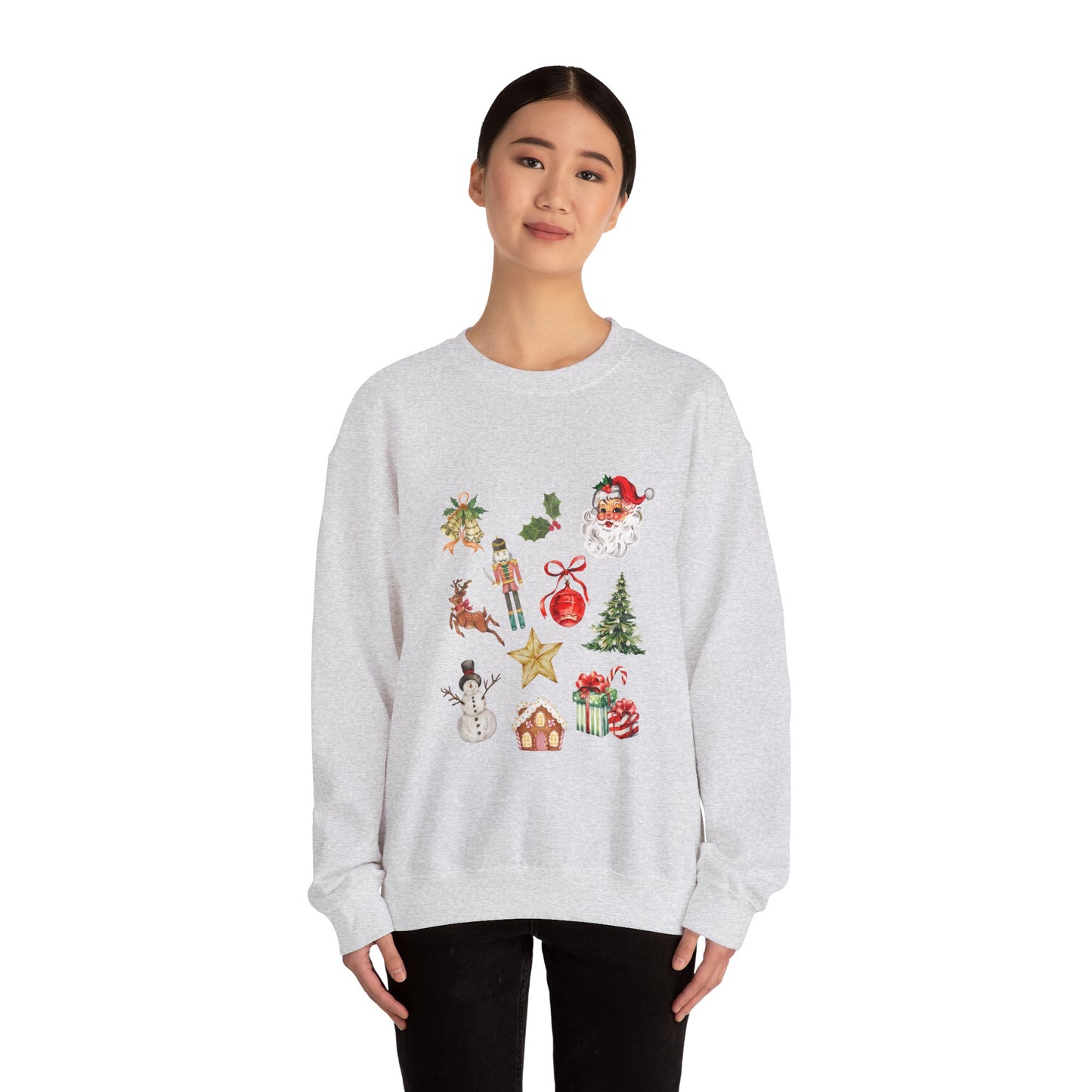 Vintage Christmas Icons Sweatshirt