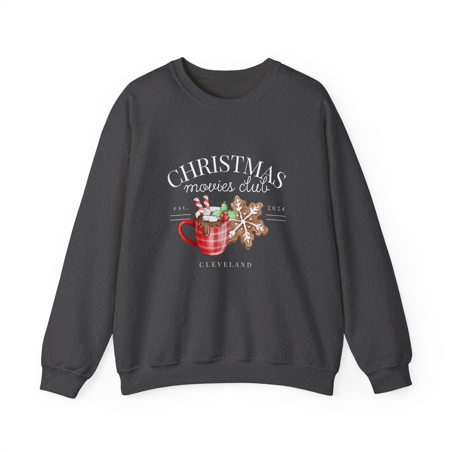 Christmas Movie Club Sweatshirt, Cleveland Christmas Shirt, Perfect Holiday Gift