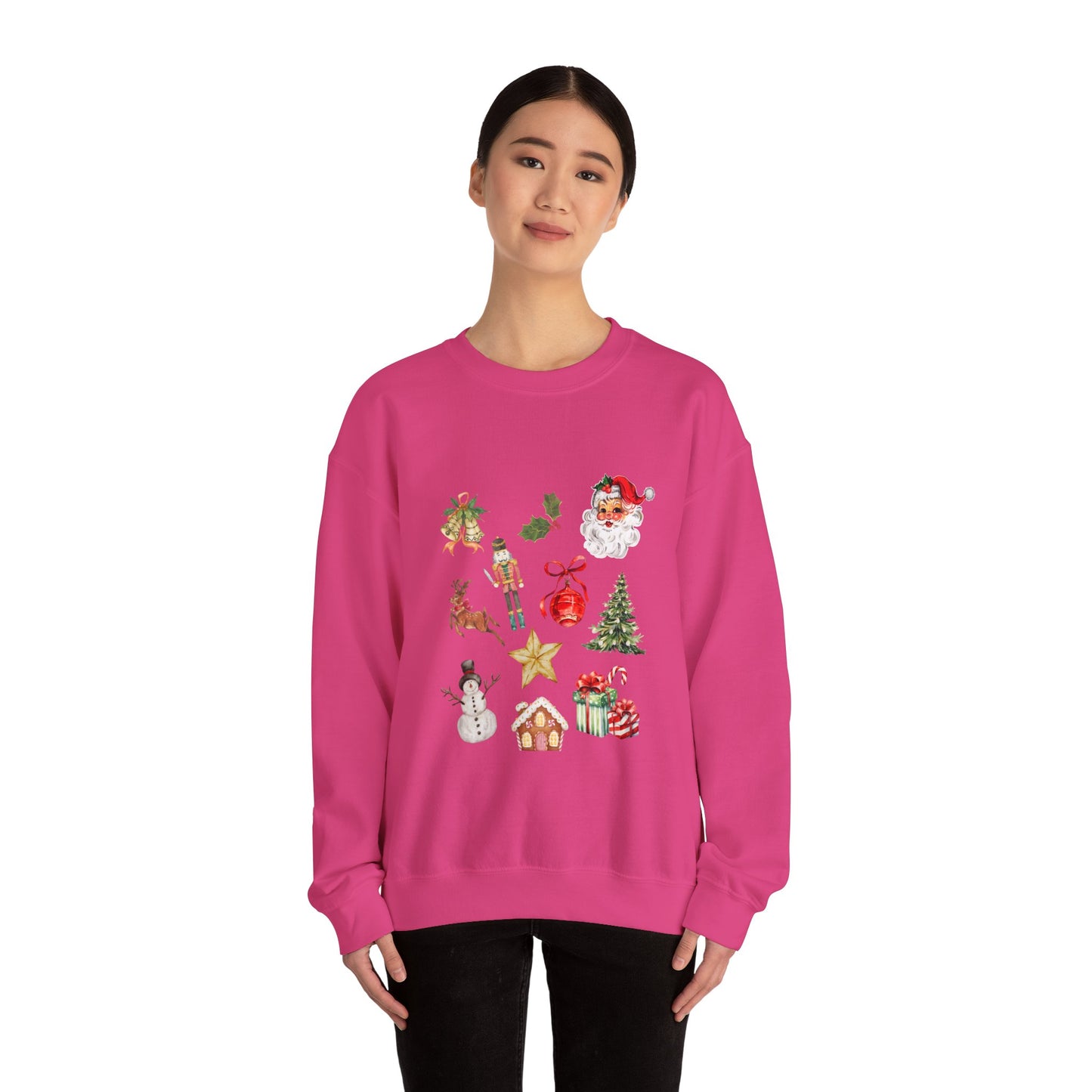 Vintage Christmas Icons Sweatshirt