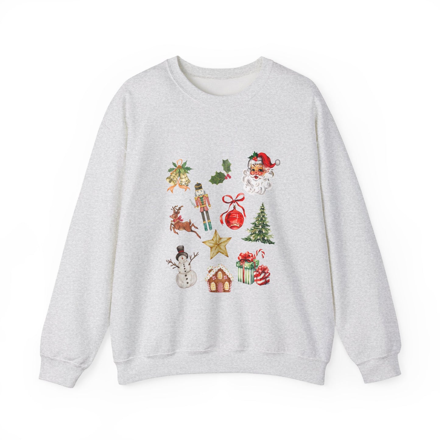 Vintage Christmas Icons Sweatshirt