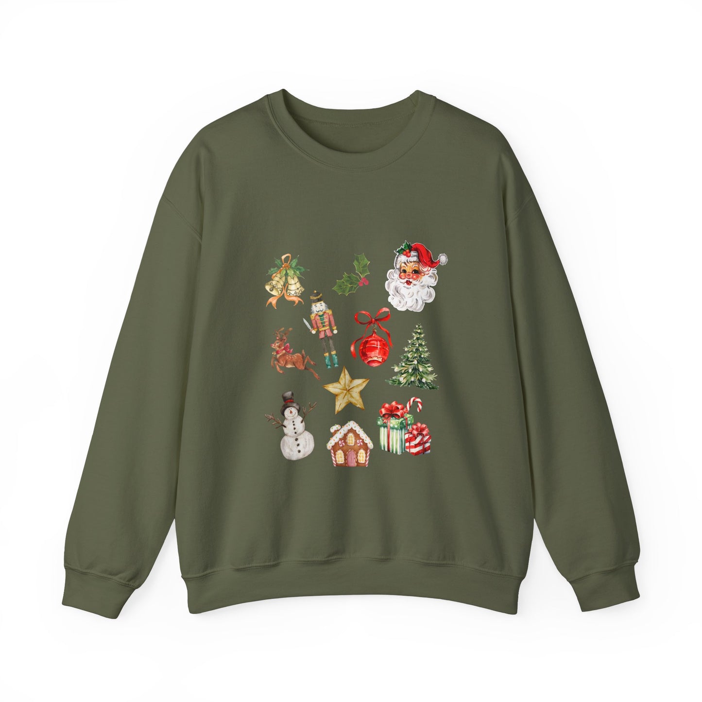 Vintage Christmas Icons Sweatshirt