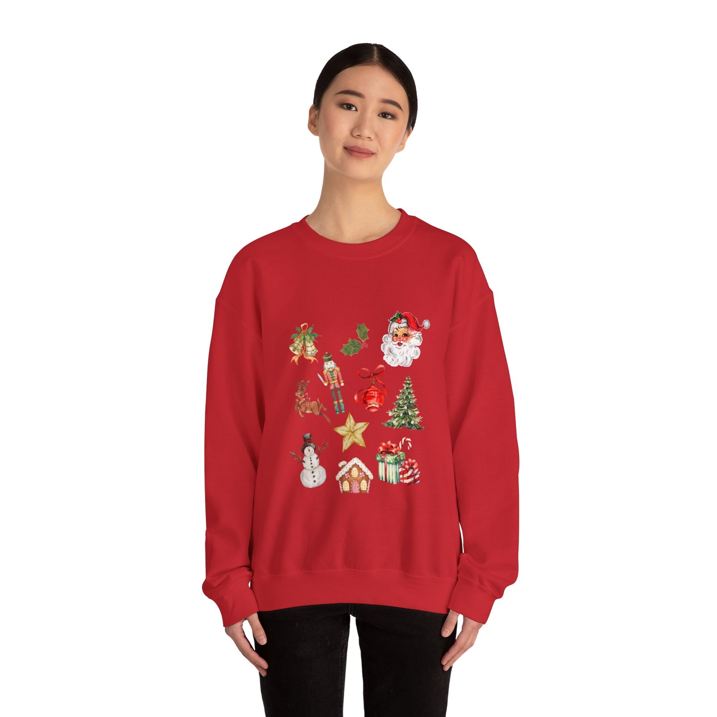 Vintage Christmas Icons Sweatshirt