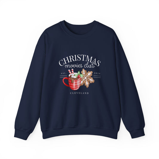 Christmas Movie Club Sweatshirt, Cleveland Christmas Shirt, Perfect Holiday Gift