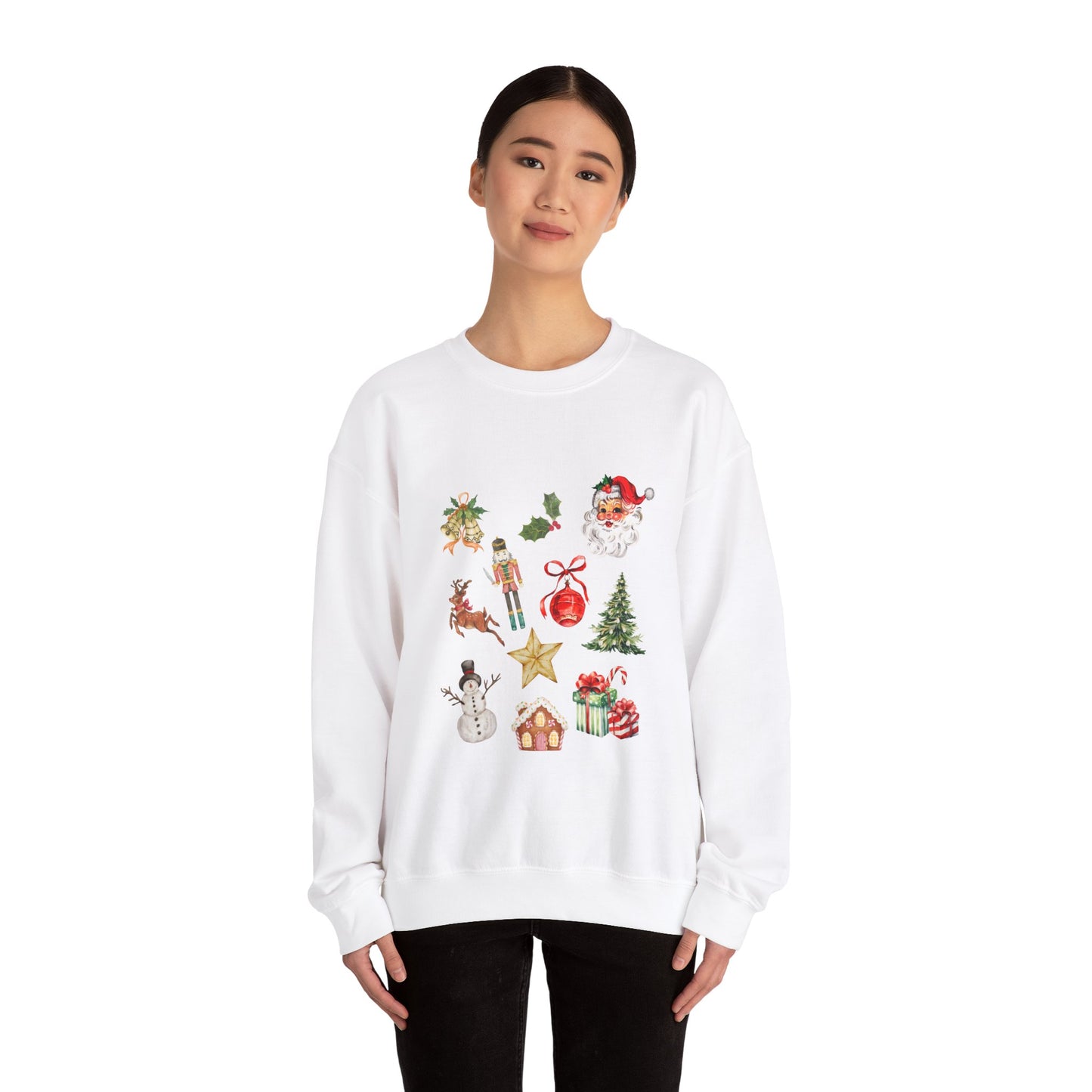 Vintage Christmas Icons Sweatshirt