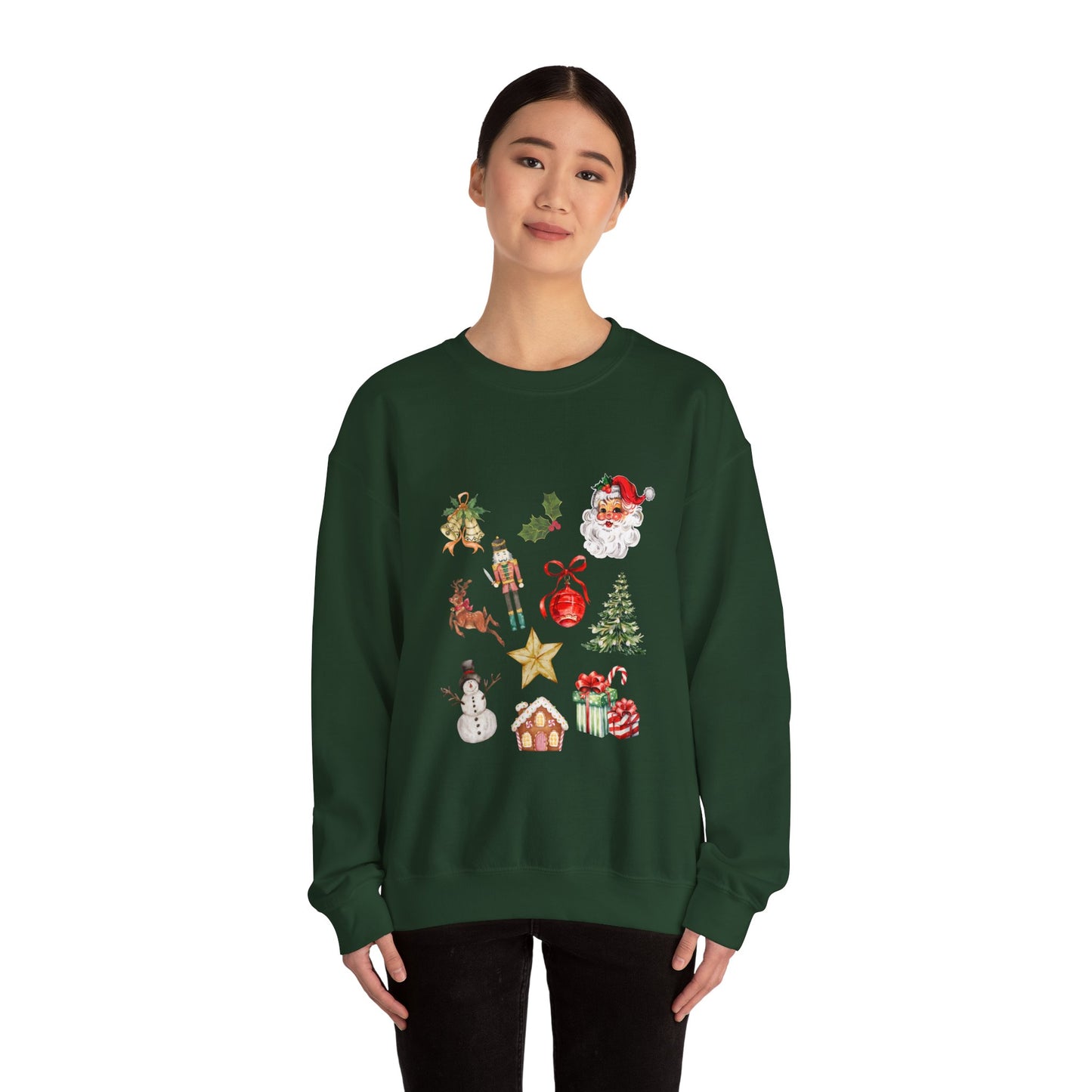 Vintage Christmas Icons Sweatshirt
