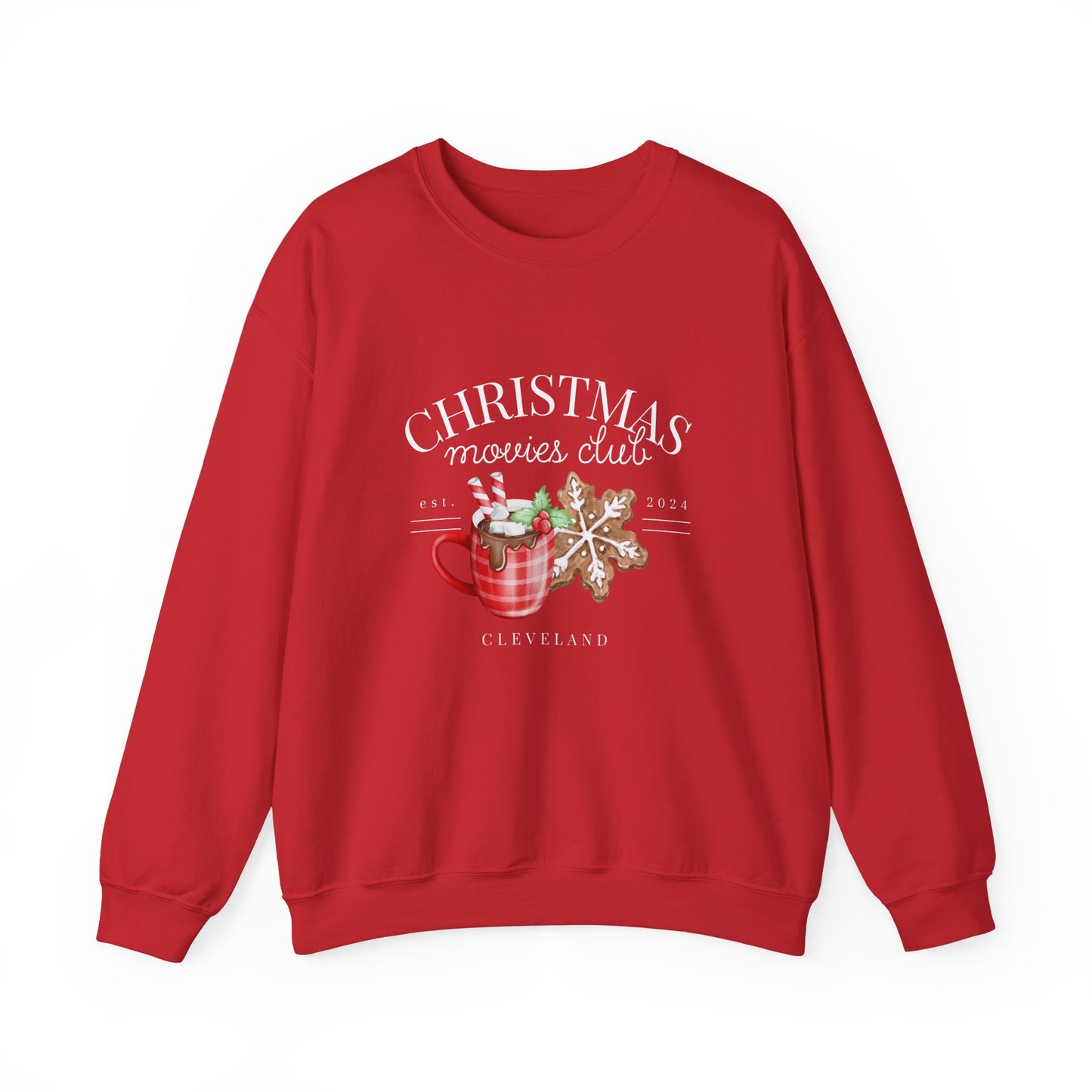 Christmas Movie Club Sweatshirt, Cleveland Christmas Shirt, Perfect Holiday Gift