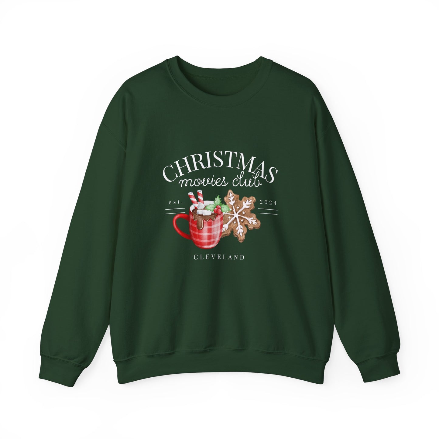 Christmas Movie Club Sweatshirt, Cleveland Christmas Shirt, Perfect Holiday Gift