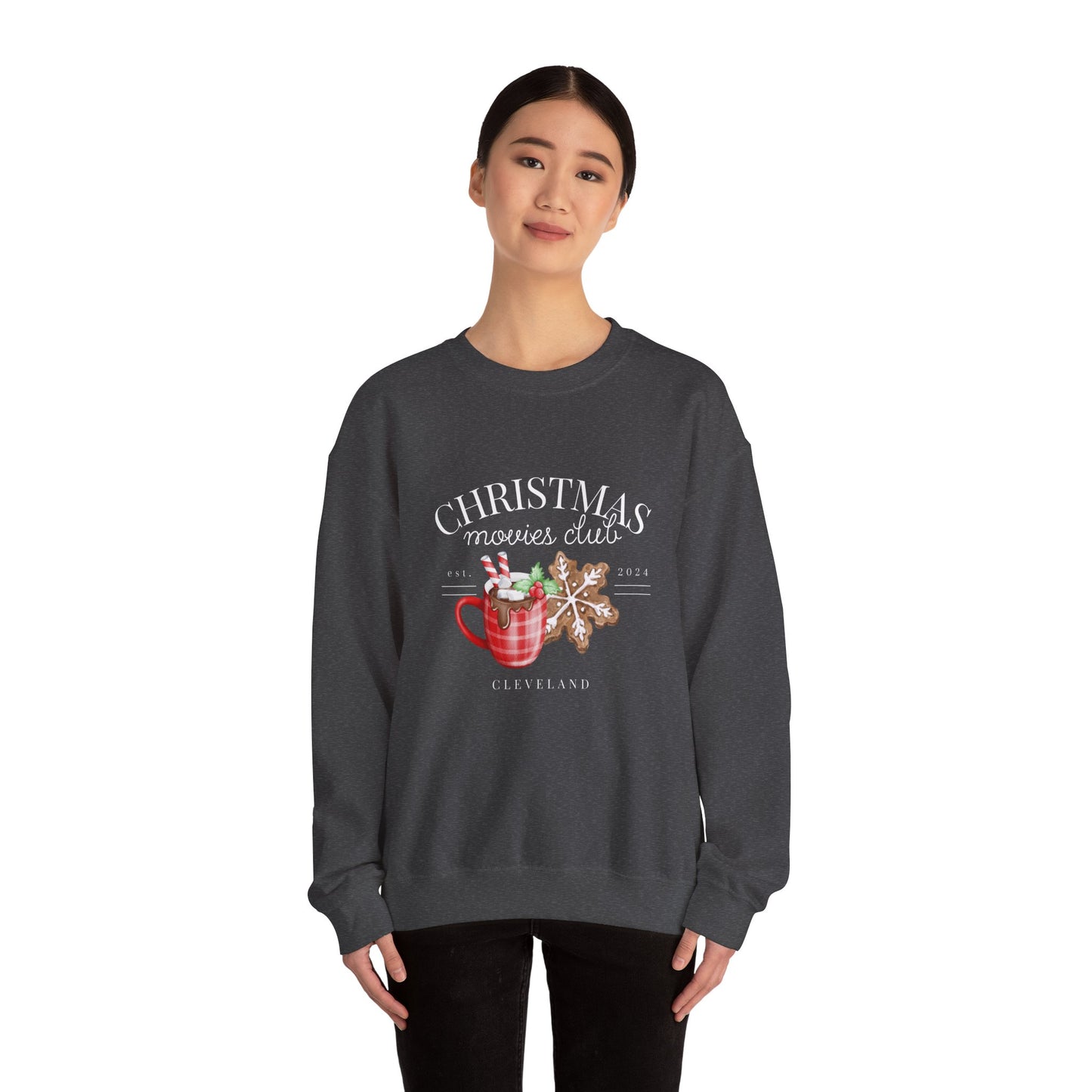 Christmas Movie Club Sweatshirt, Cleveland Christmas Shirt, Perfect Holiday Gift