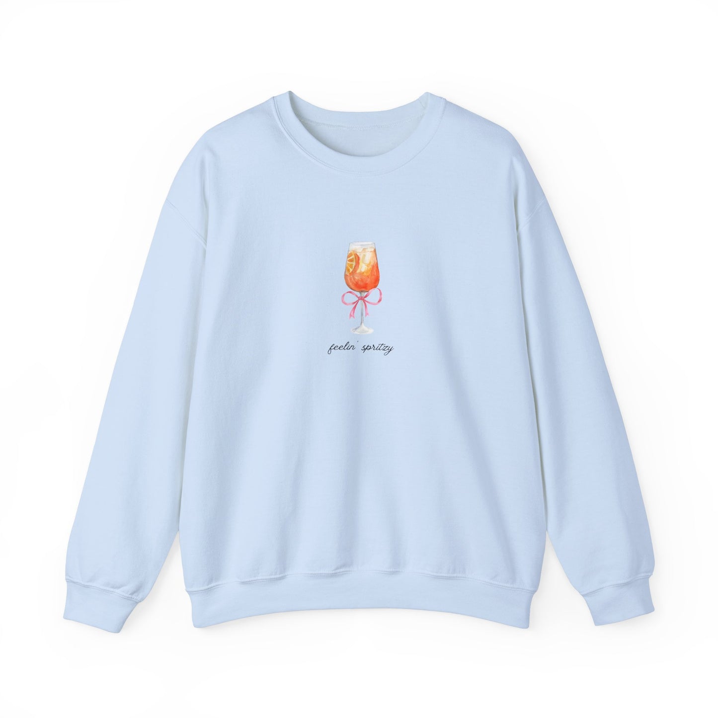 "Feelin' Spritzy" Aperol Spritz Sweatshirt, Cocktail Lover Gift