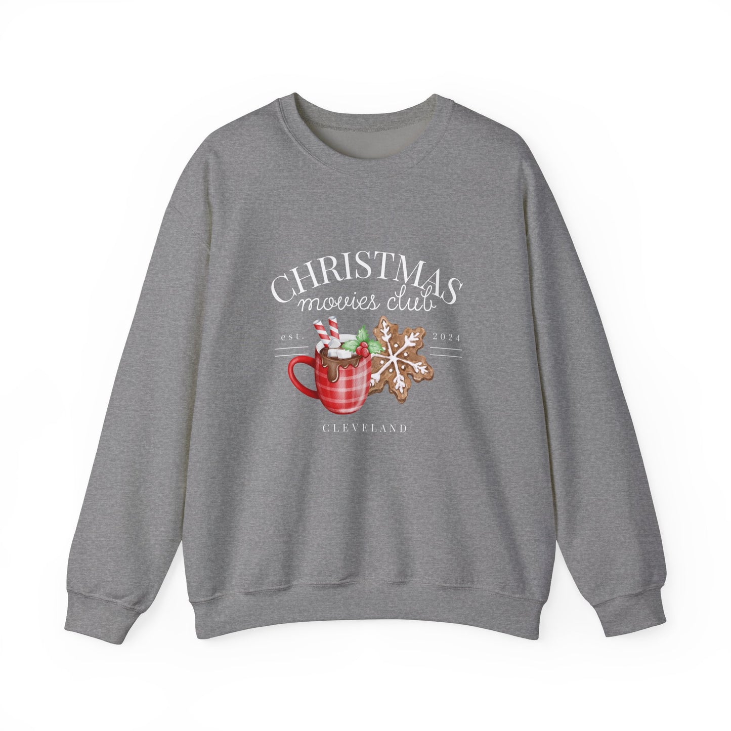 Christmas Movie Club Sweatshirt, Cleveland Christmas Shirt, Perfect Holiday Gift
