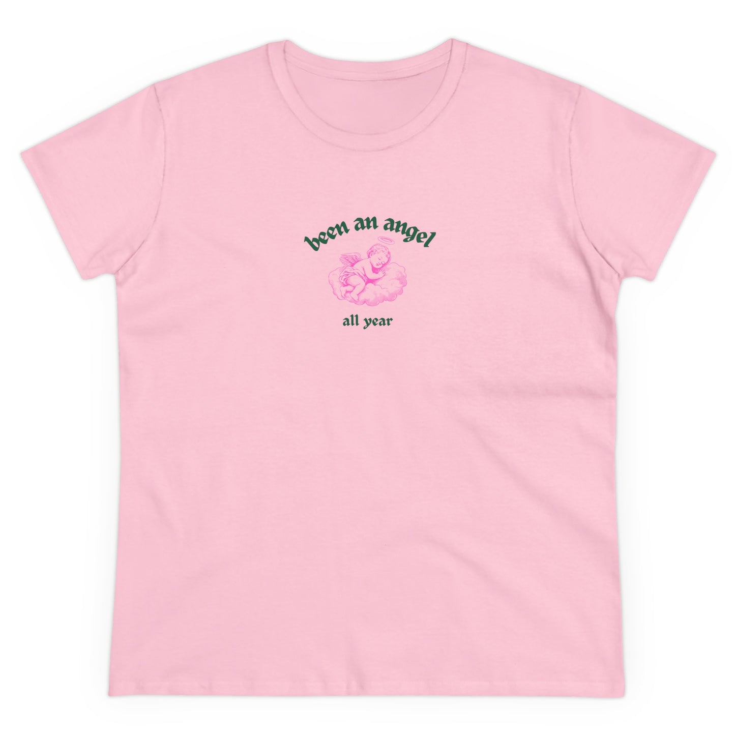 Been An Angel All Year Tee, Festive Christmas Attire, Perfect Holiday Gift