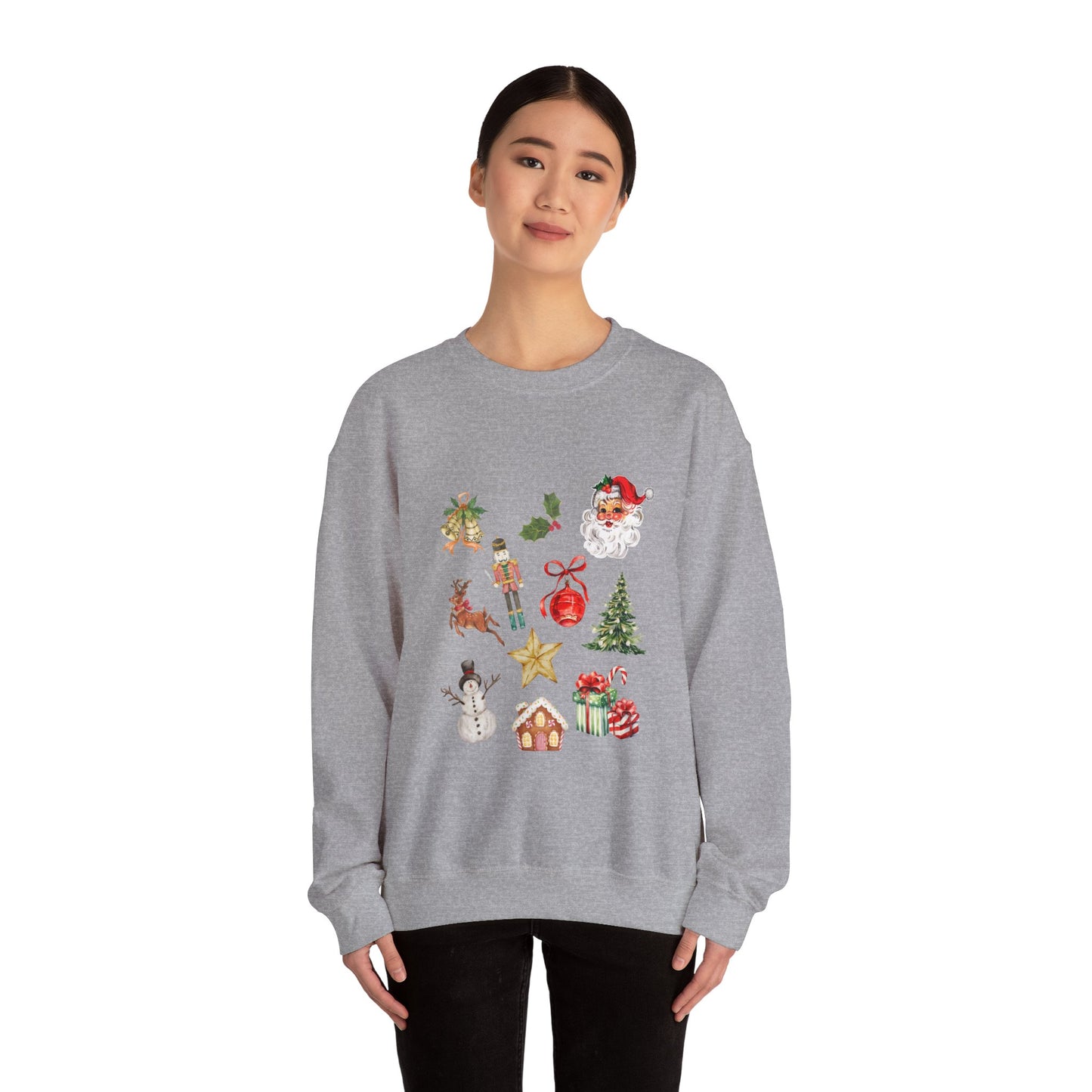 Vintage Christmas Icons Sweatshirt