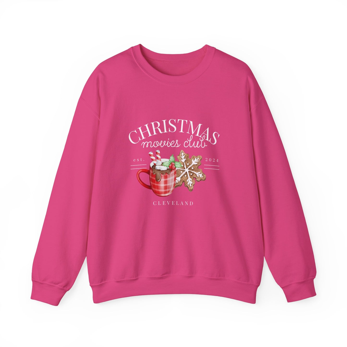 Christmas Movie Club Sweatshirt, Cleveland Christmas Shirt, Perfect Holiday Gift