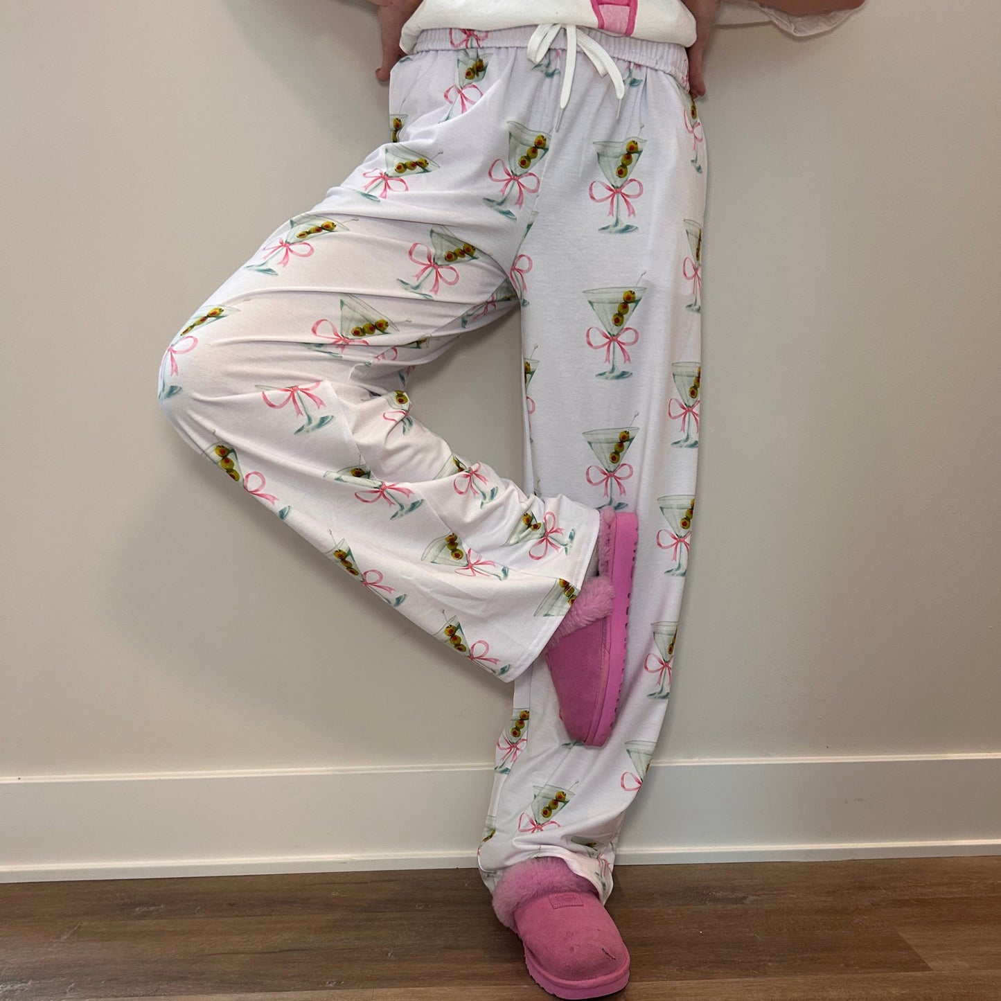 Dirty Martini Pajama Pants, Pajama Party Attire, Cocktail Lover Gift