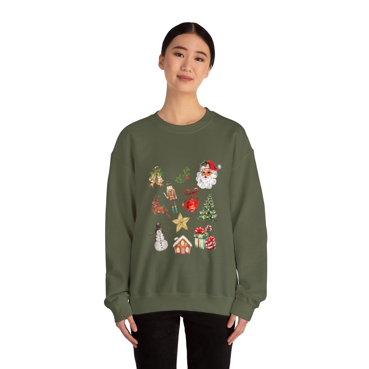 Vintage Christmas Icons Sweatshirt