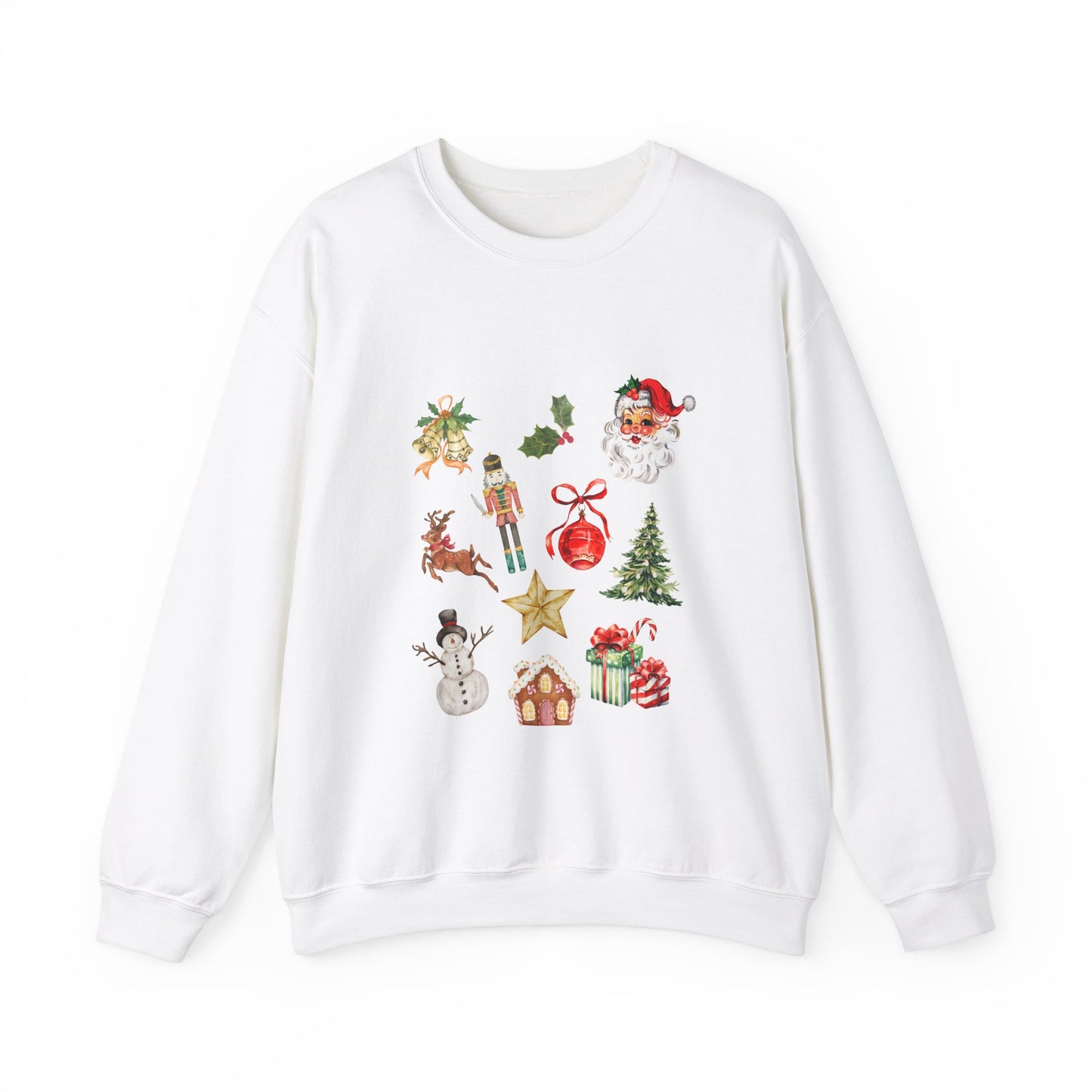 Vintage Christmas Icons Sweatshirt