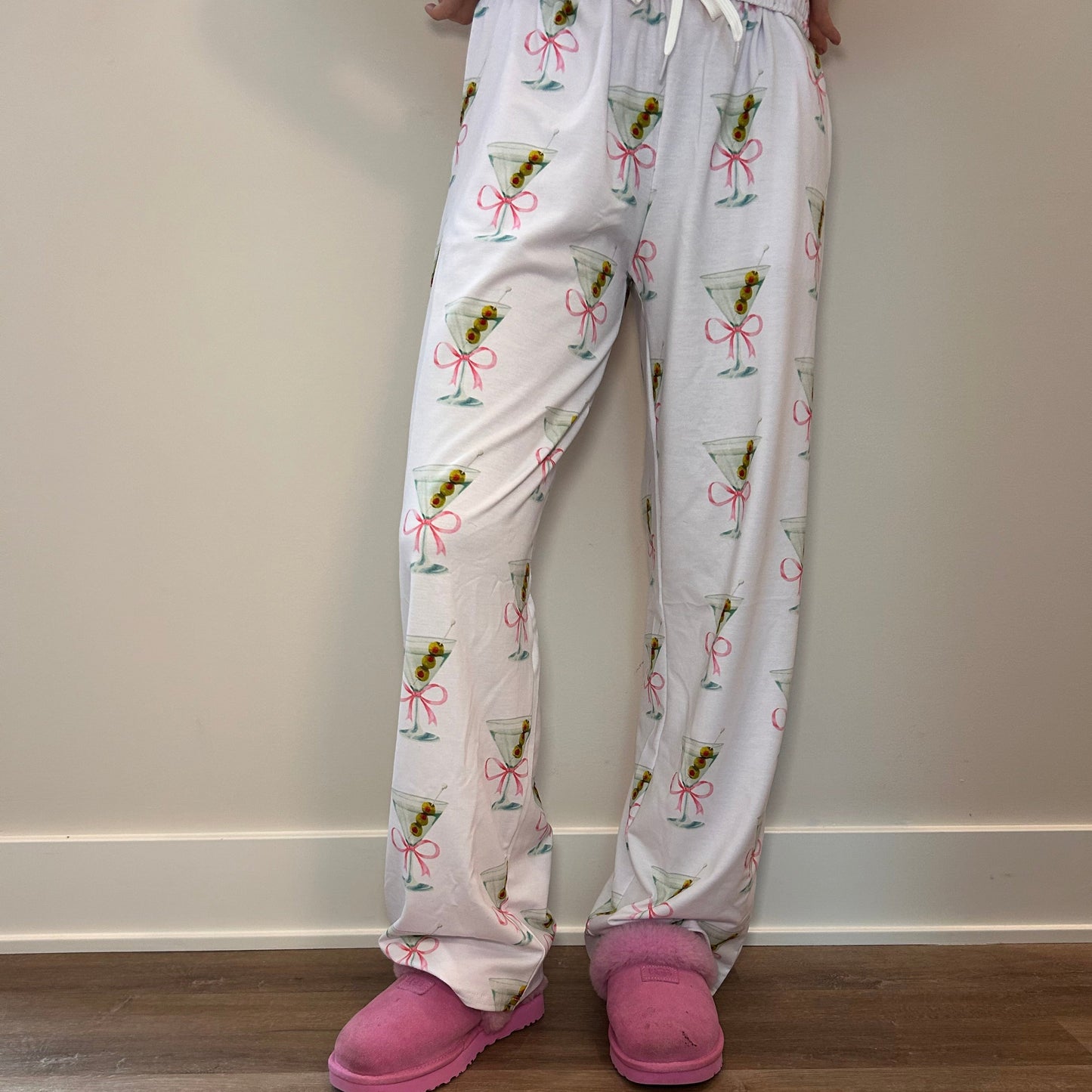Dirty Martini Pajama Pants, Pajama Party Attire, Cocktail Lover Gift