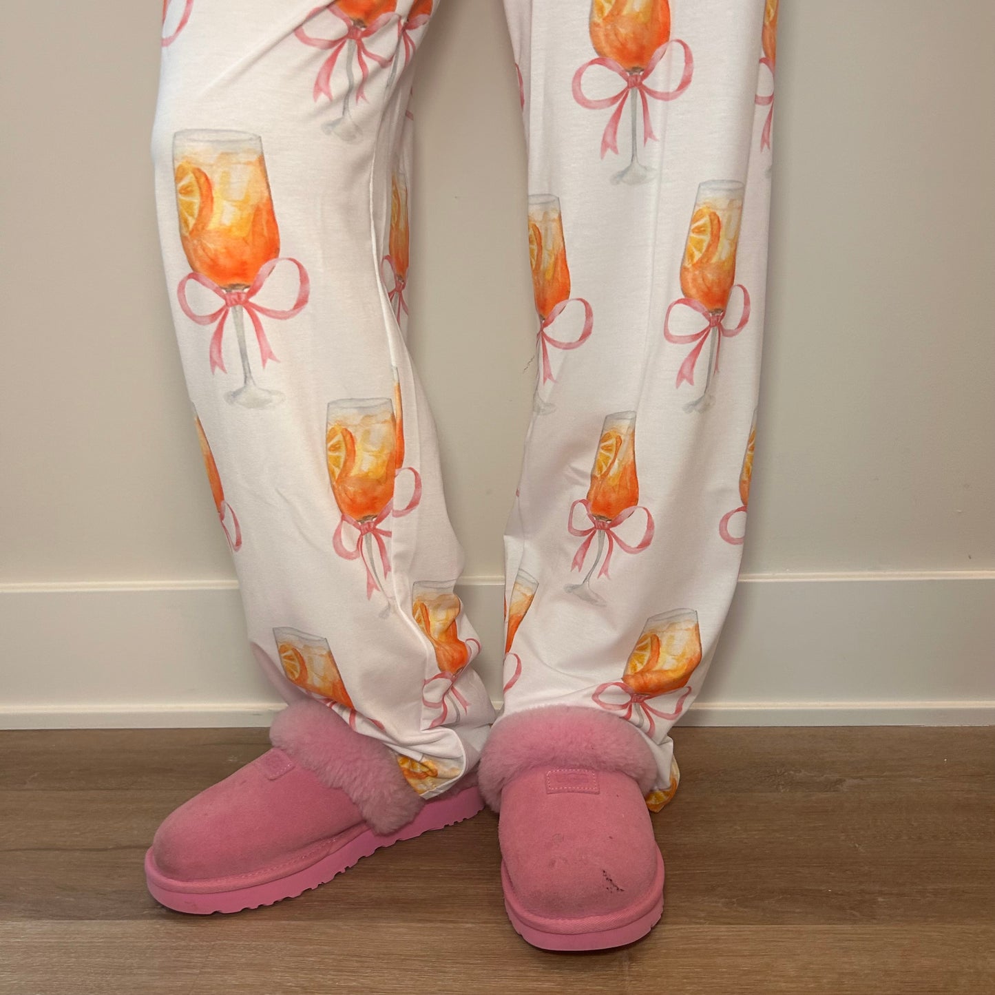 Aperol Spritz Pajama Pants, Pajama Party Attire, Cocktail Lovers Gift