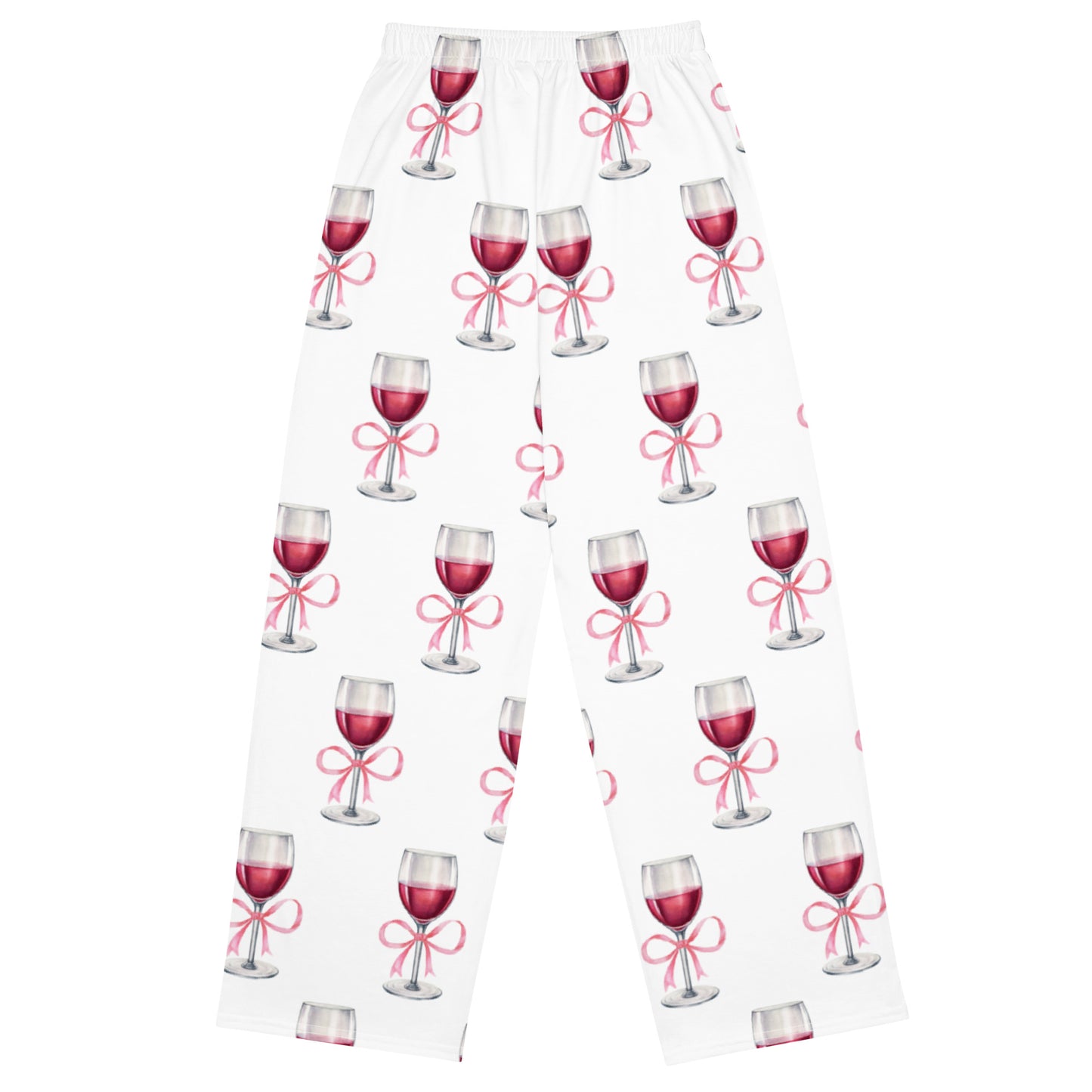 Red Wine Pajama Pants, Pajama Party Attire, Perfect Gift for Wine Lover