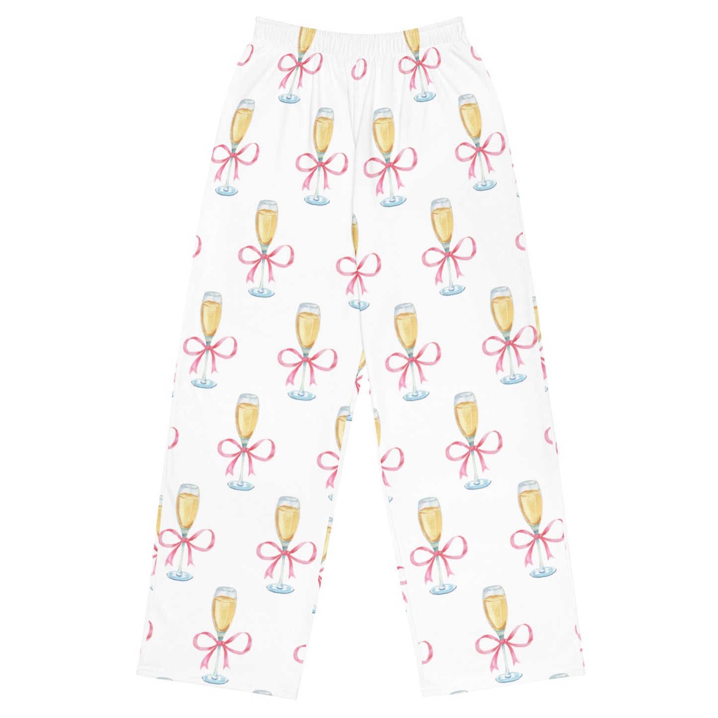 Prosecco Pajama Pants, Pajama Party Attire, Gift for Wine Lover