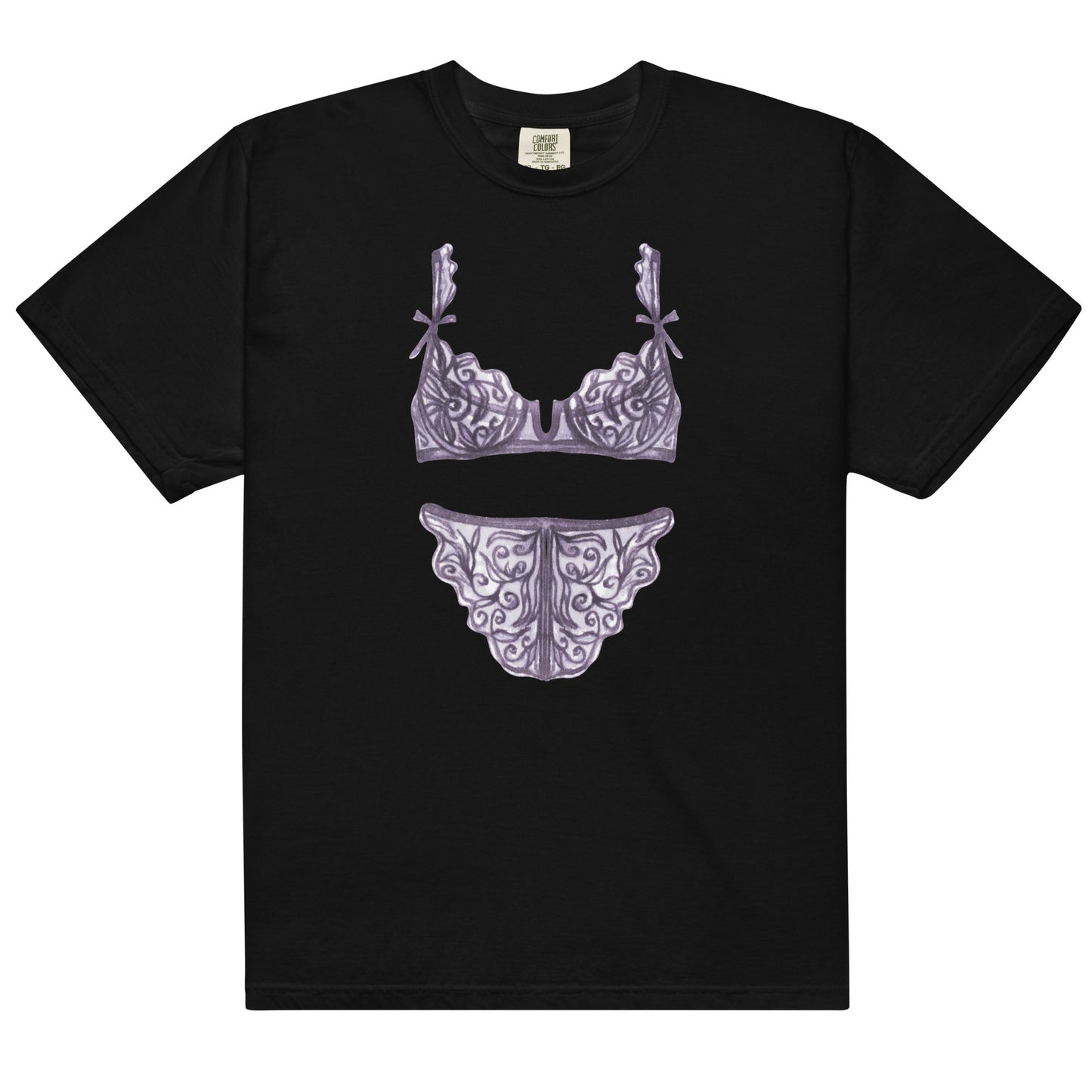 Purple Lingerie Sleep Shirt, Bachelorette Party Pajamas, Perfect Gift for Her