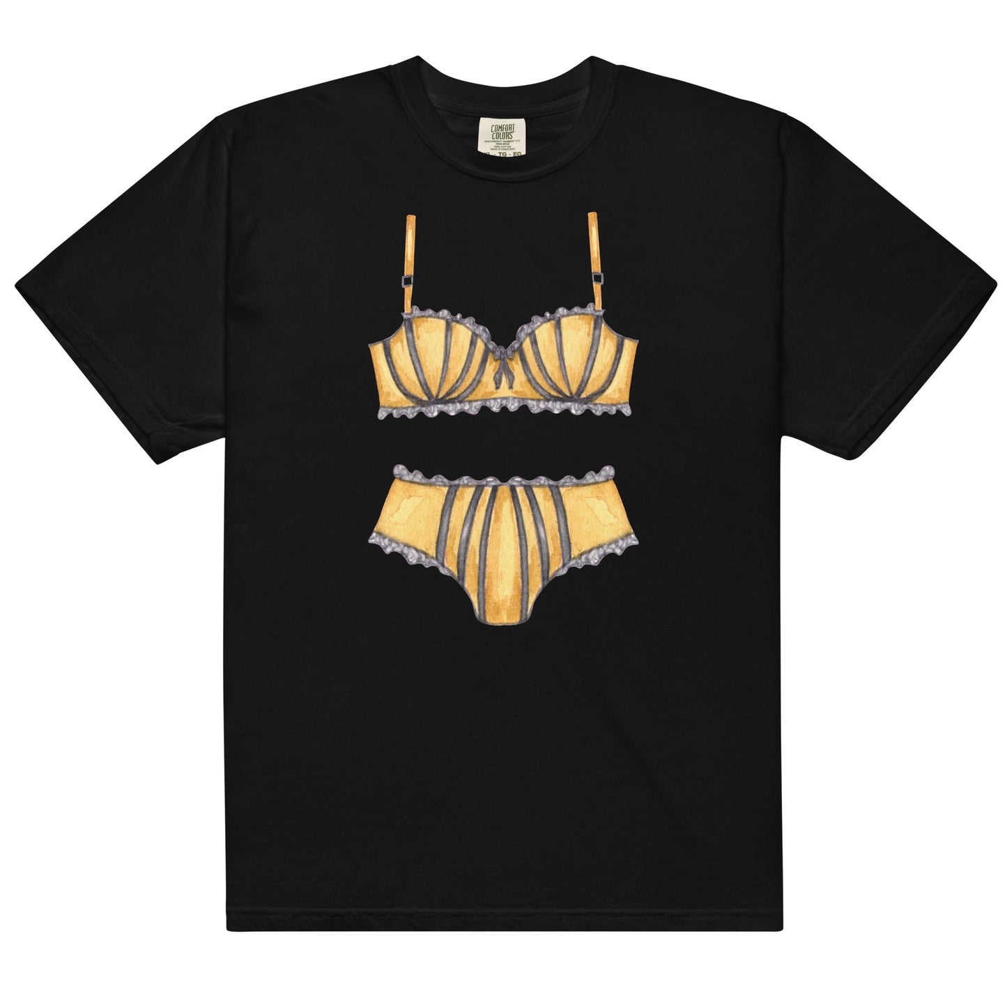 Yellow Lingerie Sleep Shirt, Bachelorette Party Pajamas, Perfect Gift for Her