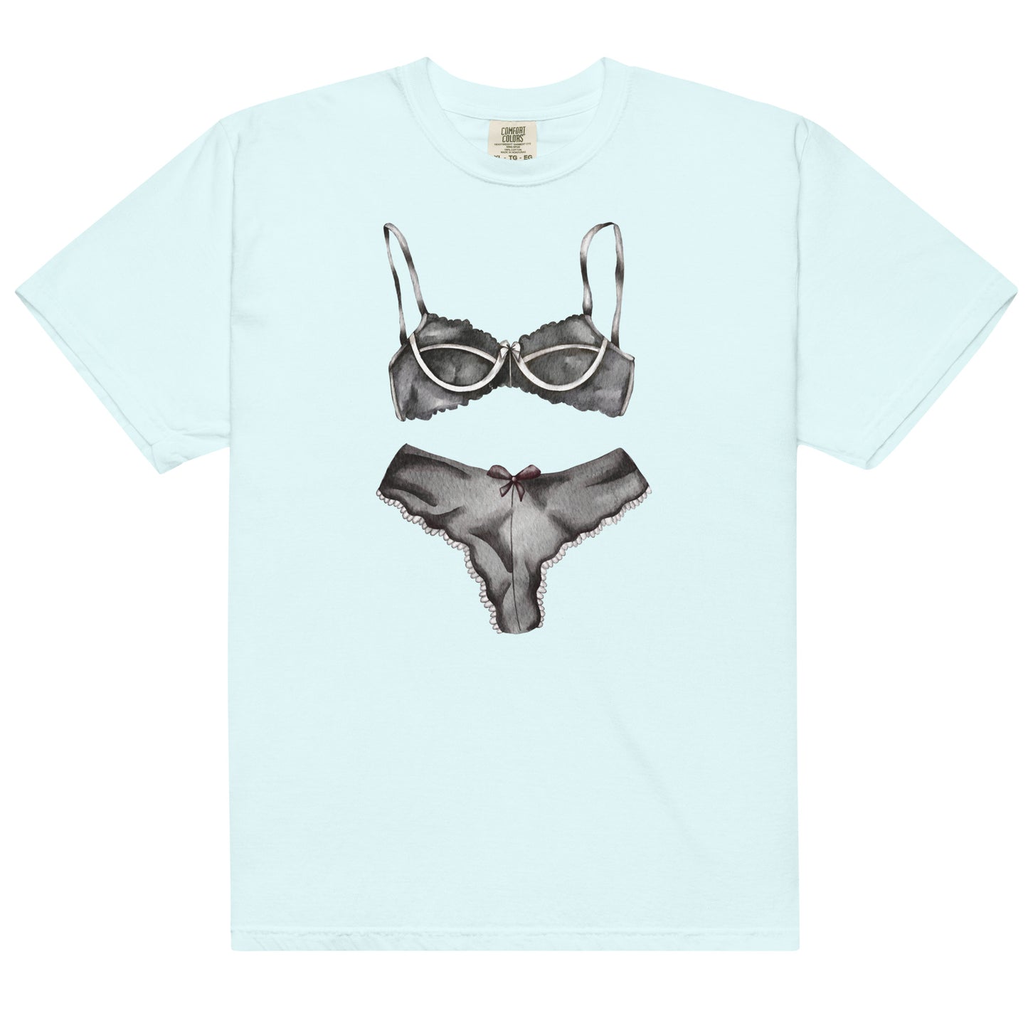Black Lingerie Sleep Shirt, Bachelorette Party Pajamas, Perfect Gift for Her