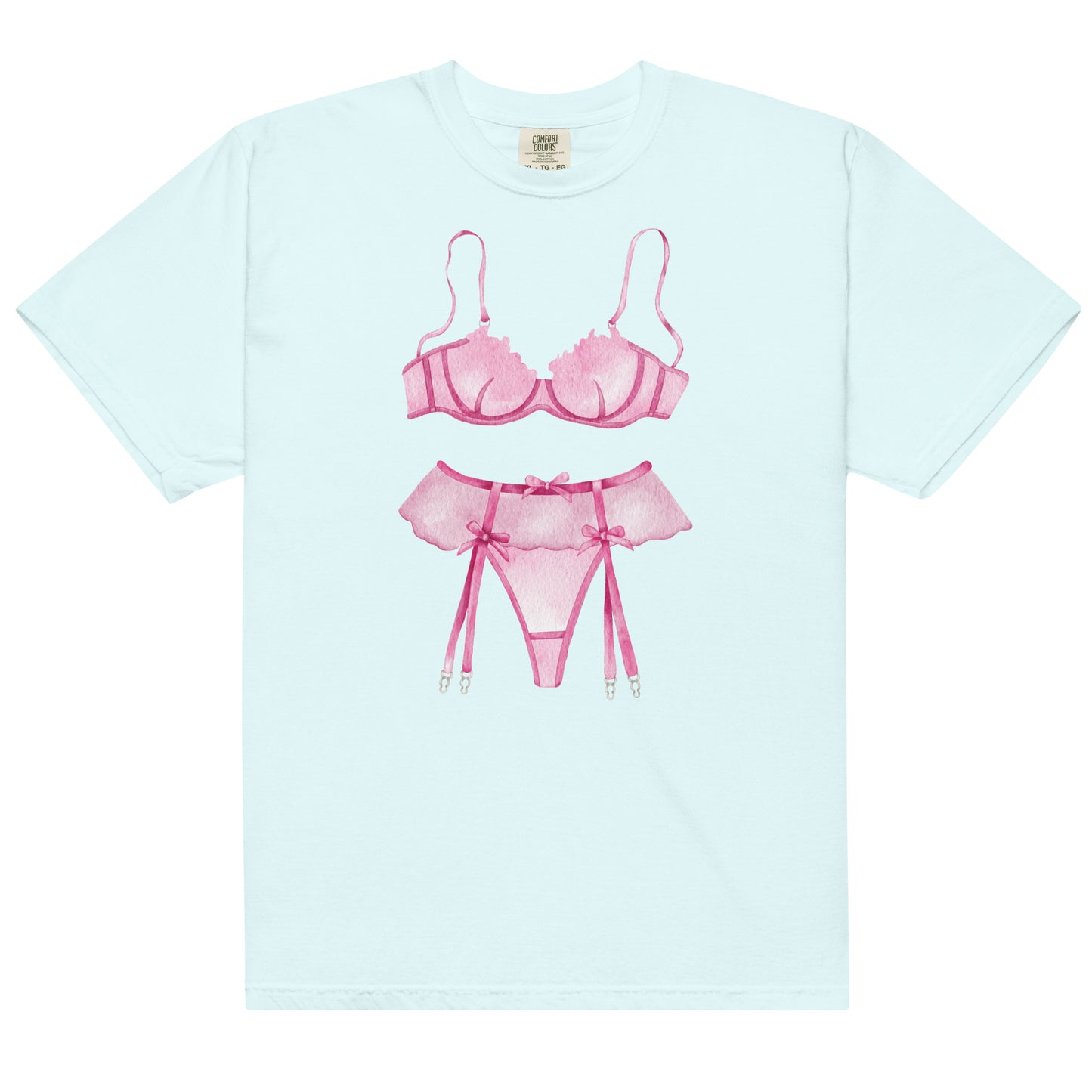 Pink Lingerie Sleep Shirt, Bachelorette Party Pajamas, Perfect Gift for Her
