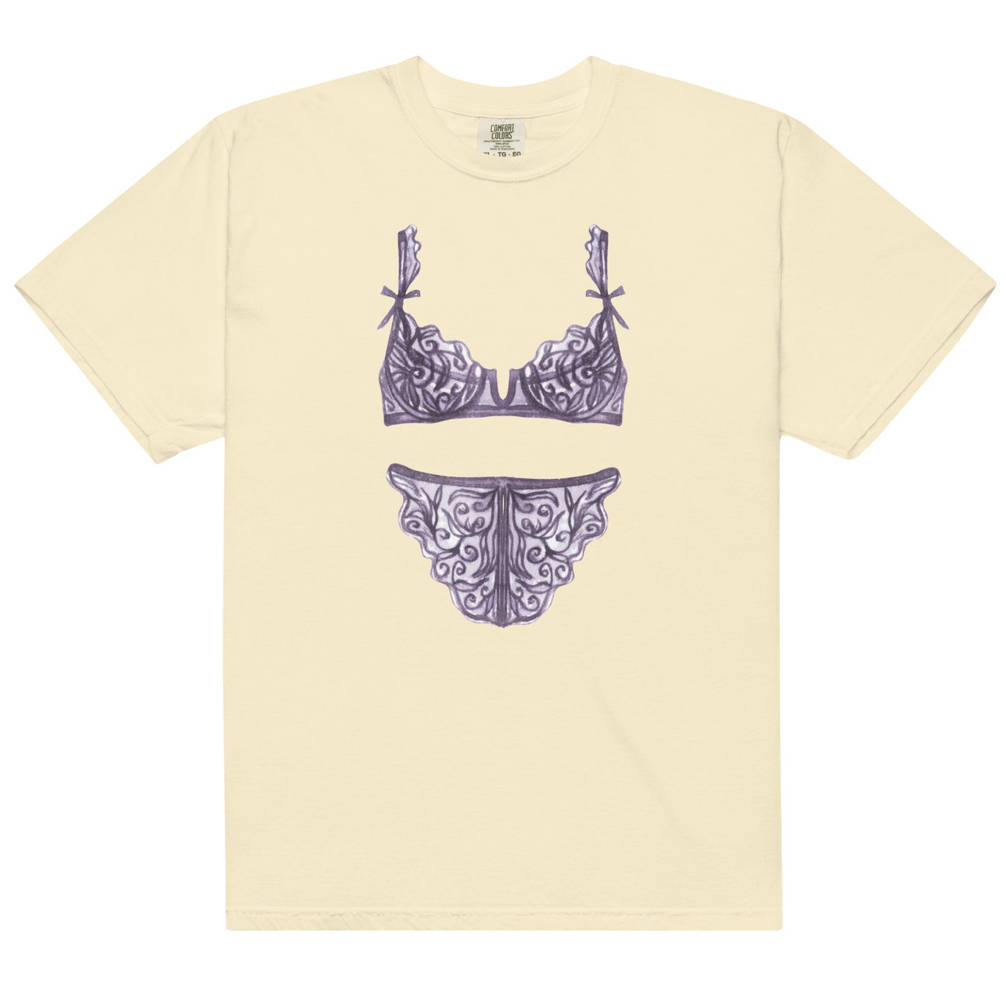 Purple Lingerie Sleep Shirt, Bachelorette Party Pajamas, Perfect Gift for Her