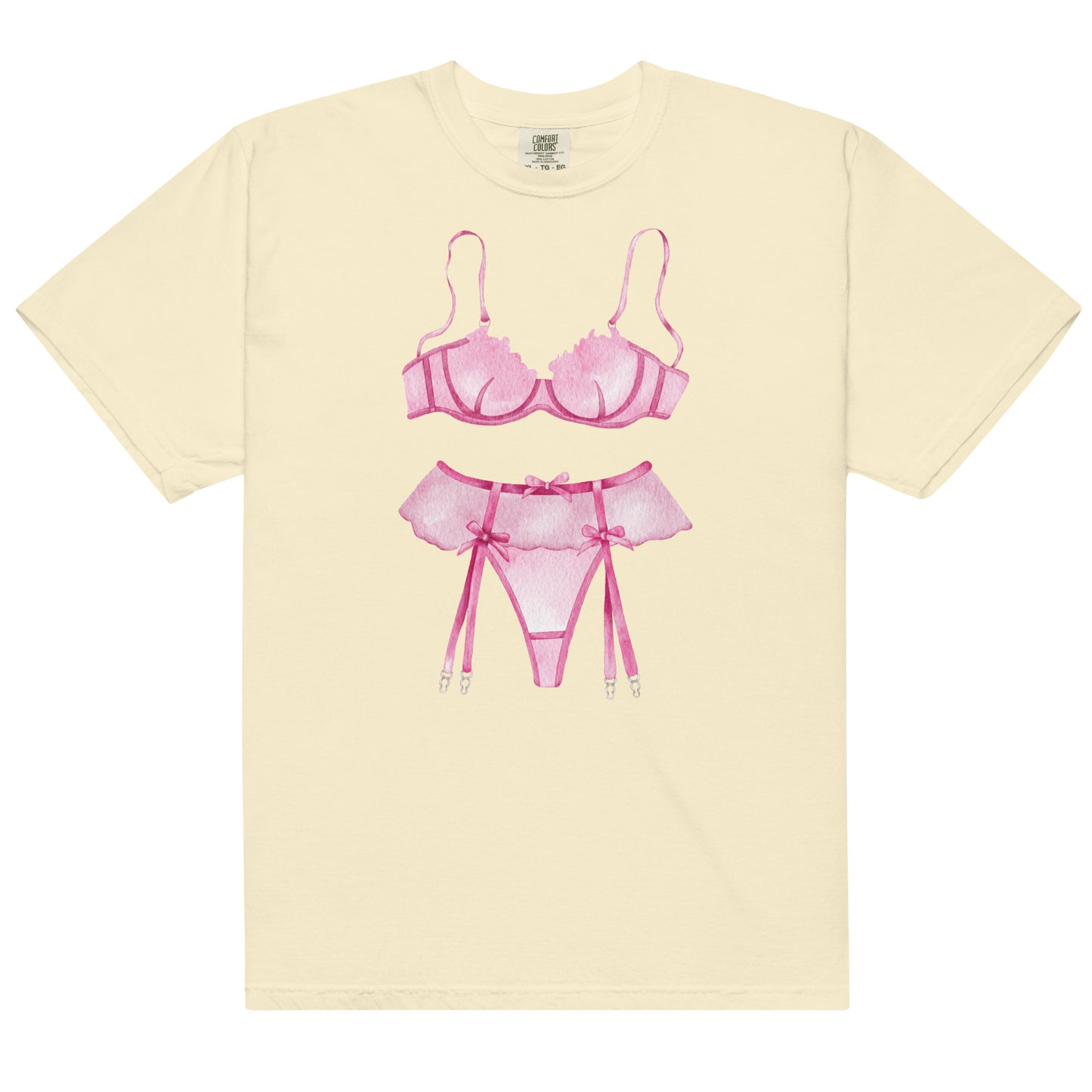 Pink Lingerie Sleep Shirt, Bachelorette Party Pajamas, Perfect Gift for Her